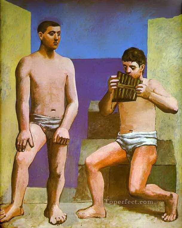 パンのフルート 1923年 パブロ・ピカソ油絵
